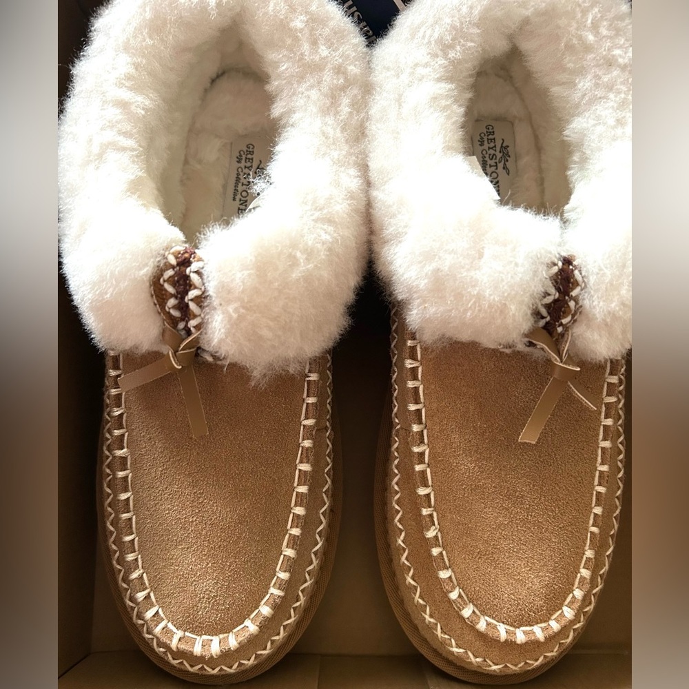 Women’s Alpine Style Shoes Suede Leather Slip On Shoes Women’s 9.5 New shoes